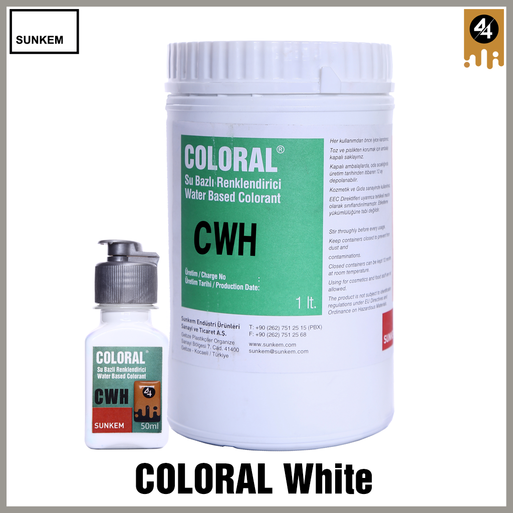 خمیر پیگمنت پایه آب سفید سانکم ترکیه-CWH